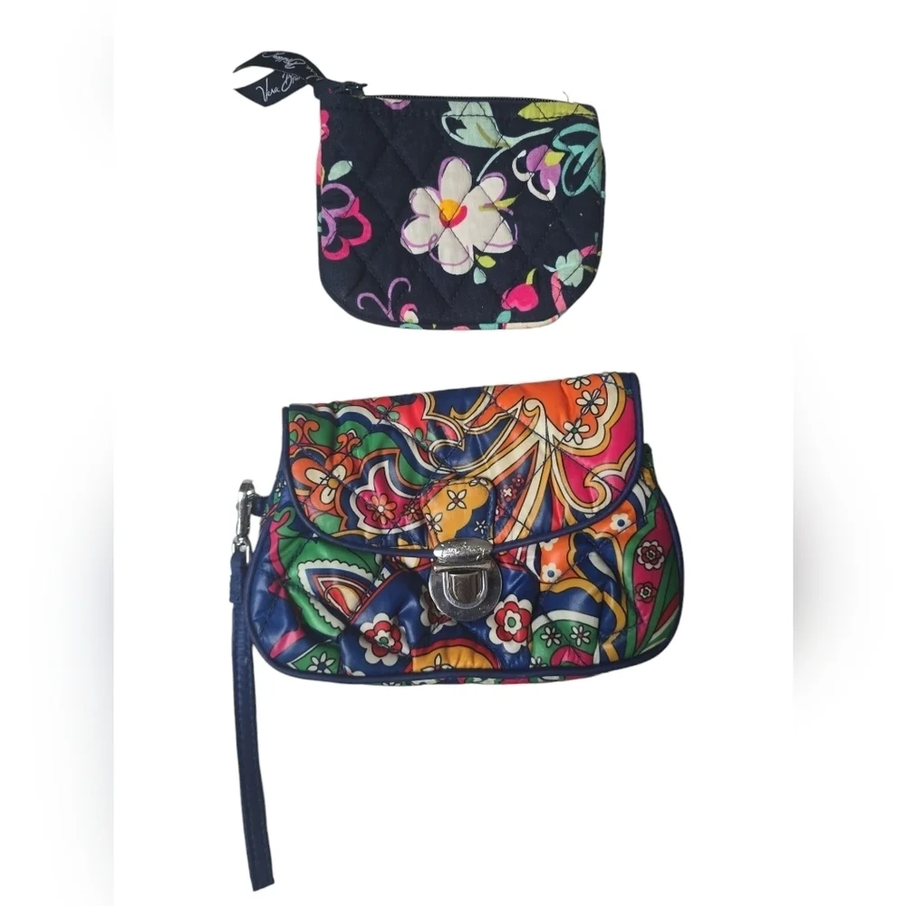 Vera Bradley Bundle Coins purse&Wristlet
